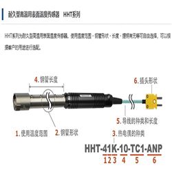 HHT系列安立计器 耐久型高温用表面温度传感器