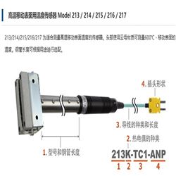 Model 213 -217安立计器 高温移动表面用温度传感器