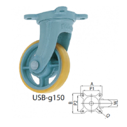 USB-g75YODONO带聚氨酯车轮的自适应车(USB-g型)