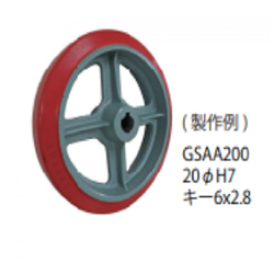 GSAA130YODONO中载荷用驱动轮二烯橡胶车(GSAA型)