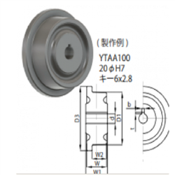 YTAA130YODONO世殿 陀螺车驱动轮(YTAA型)