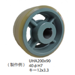 UHA300x150YODONO世殿 重载用驱动轮聚氨酯车(UHA型)