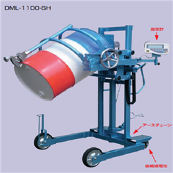 DMＬ-1500-SHOSAKA-TAIYU/大友 油桶搬运车（带计量器）