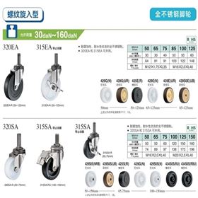 HAMMER CASTER 哈玛 锤牌脚轮 插入脚轮型