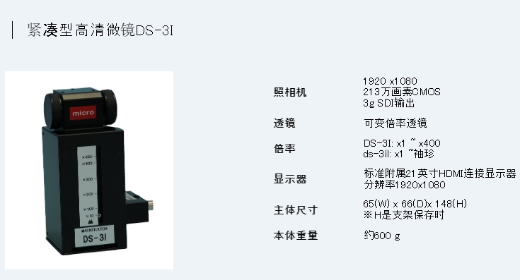 日本MicroSquare 紧凑型高清显微镜