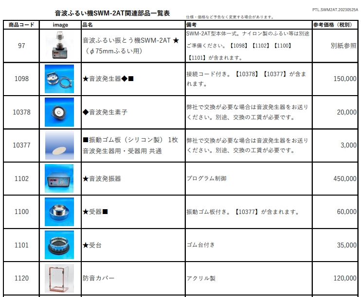 TSUTSUI简井理化学 声波筛振动机（Φ75）