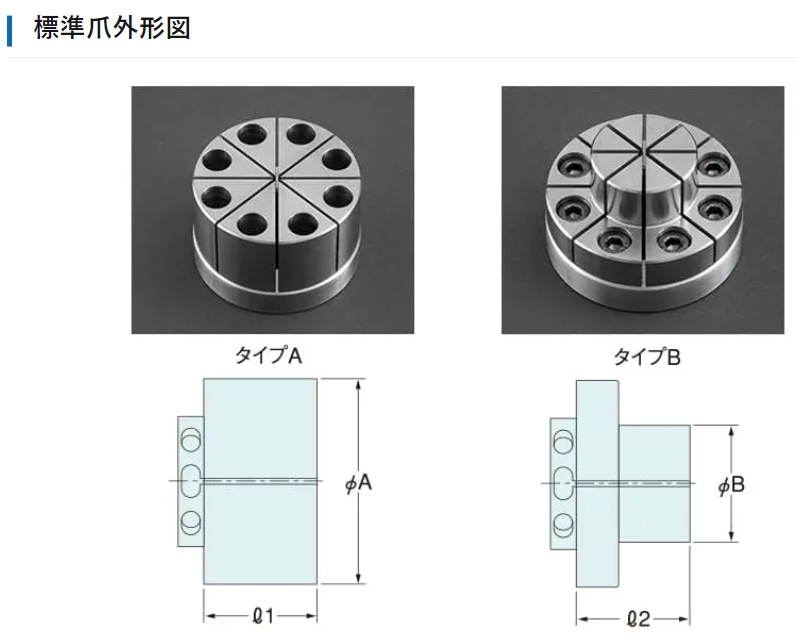 日本PIONEER 标准爪成型 4HN