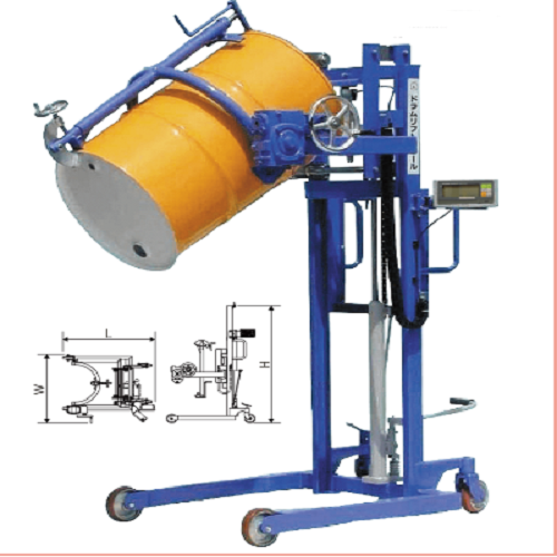 東京大有 油桶搬运车-带计量器的滚筒升降机