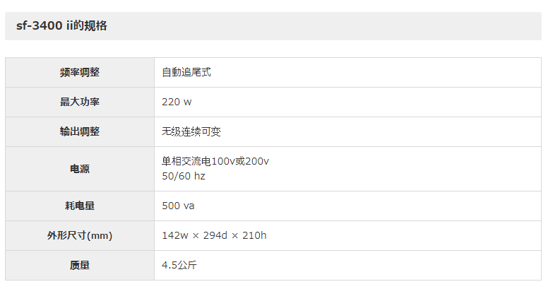 SONOTEC松泰克 超声波研磨机 振荡器