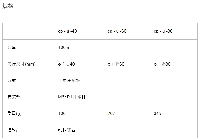 AIKOH 爱光 压缩板 CP-U系列