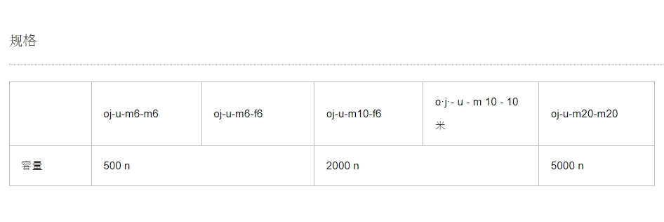 AIKOH 爱光 万向接头  OJ-U系列