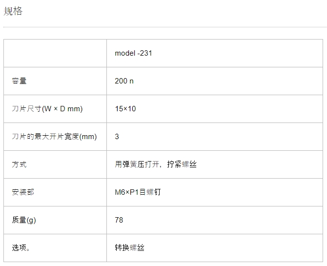 AIKOH 爱光  万能卡盘 MODEL-231