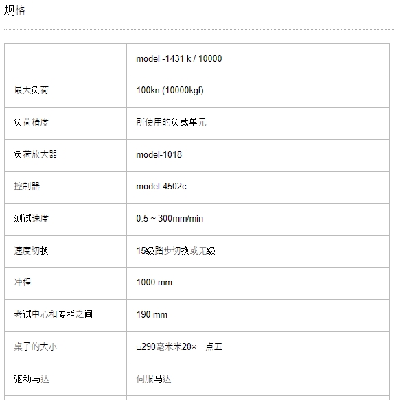 AIKOH 大型负重测试机  MODEL-1431K/10000