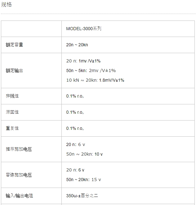 AIKOH 拉伸压缩用负载组件 MODEL-3000系列