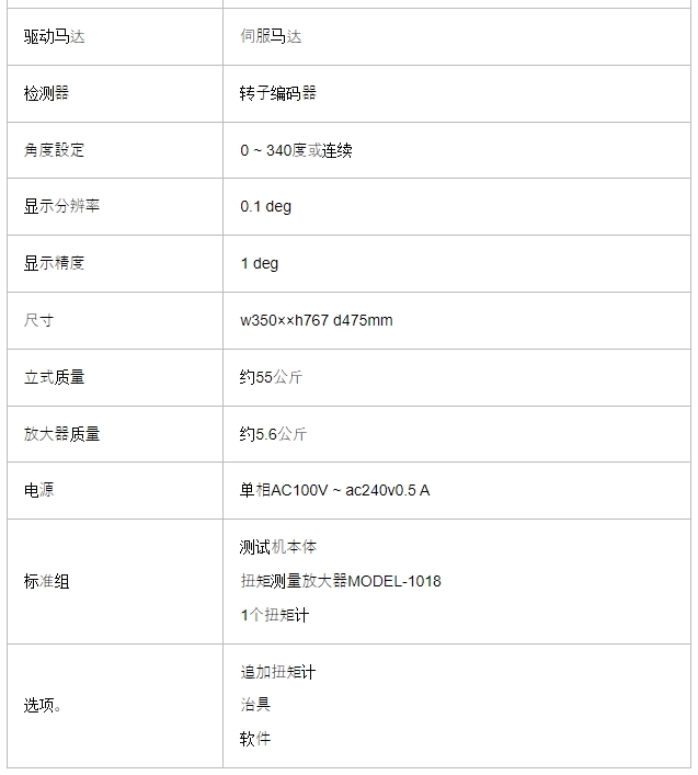 AIKOH 爱光 台式转矩试验机 MODEL-5125KW