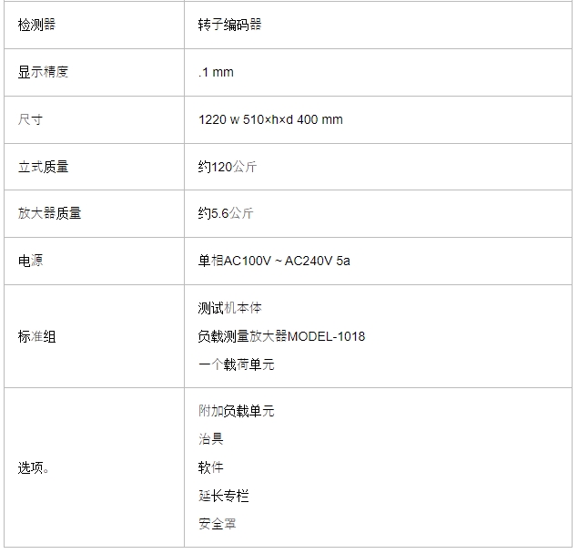 AIKOH爱光 大型桌面负重测试机 MODEL-1321K