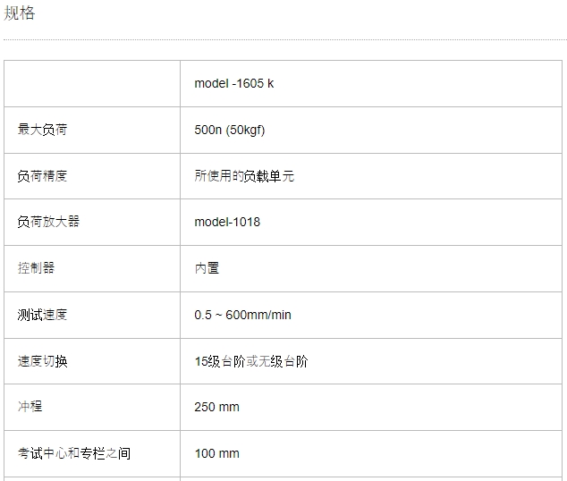 AIKOH爱光 精密载荷测试机 MODEL-1605K